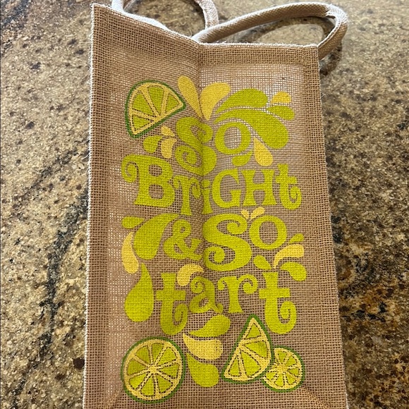 🌿Eco Friendly 100% Jute REUSABLE Trader Joe’s Tote Grocery Bag 🛒 🍋 - Picture 2 of 7